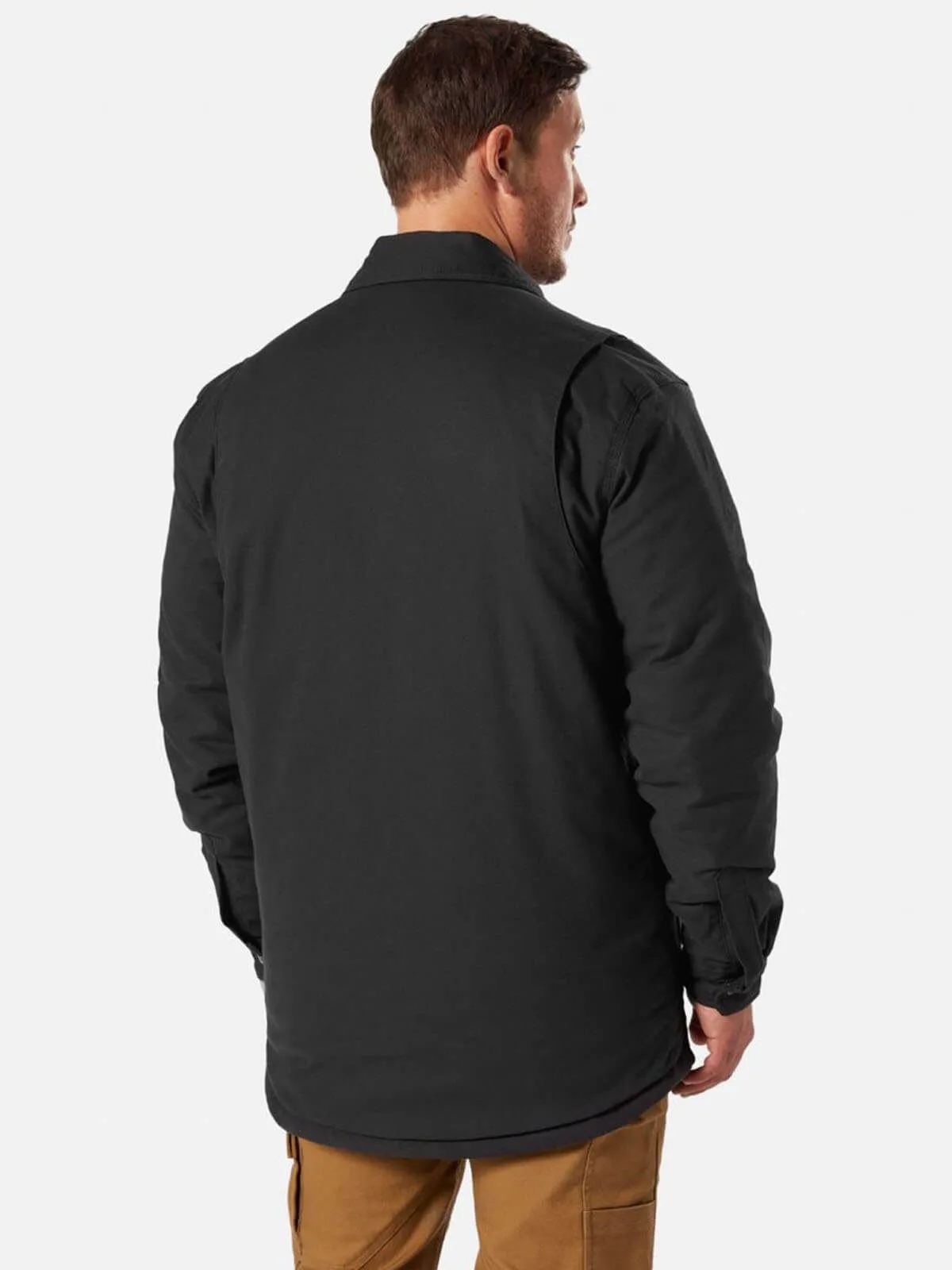 Work&#x20;Jacket&#x20;Shirt&#x20;Flex&#x20;Stretch&#x20;Duck&#x20;Cotton&#x20;Fleece&#x20;-&#x20;Dickies