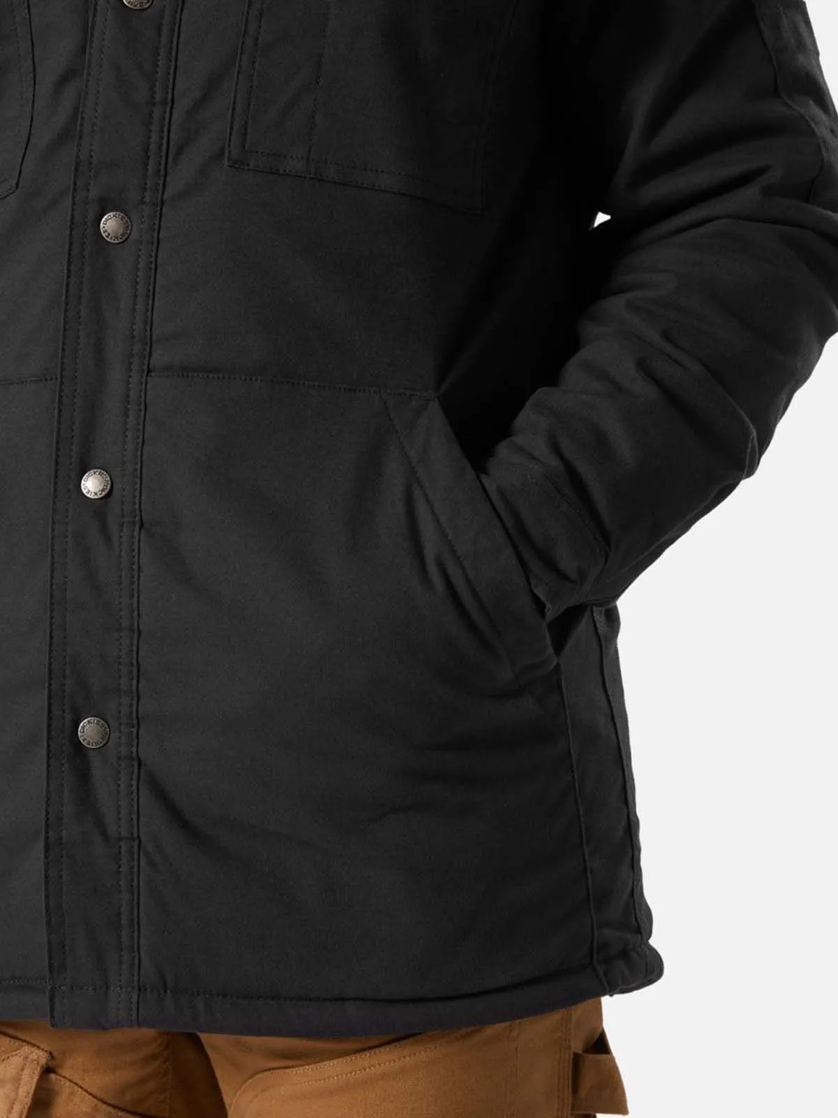 Work&#x20;Jacket&#x20;Shirt&#x20;Flex&#x20;Stretch&#x20;Duck&#x20;Cotton&#x20;Fleece&#x20;-&#x20;Dickies