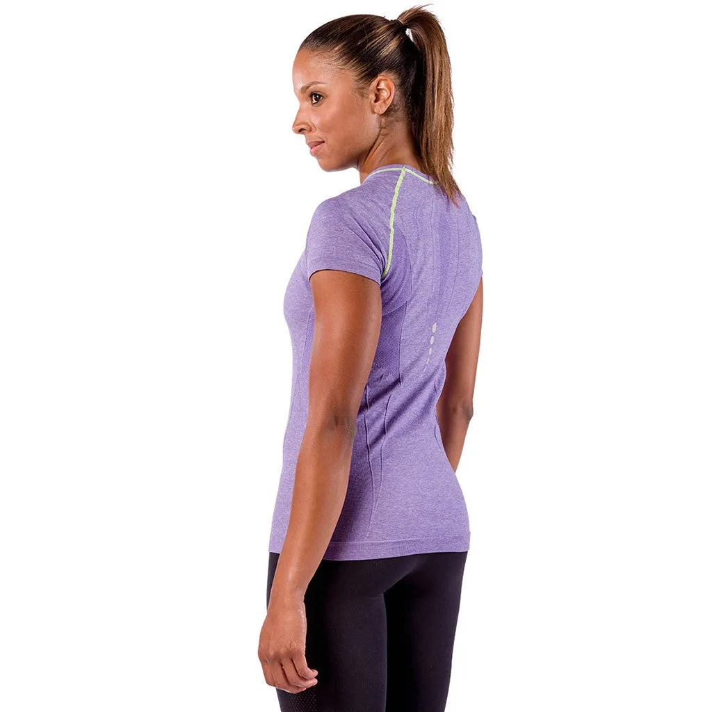 Zensah Womens Run Seamless Short Sleeve Top